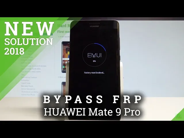 Video thumbnail for How to Bypass Google Verification on HUAWEI Mate 9 Pro - Unlock FRP |HardReset.Info