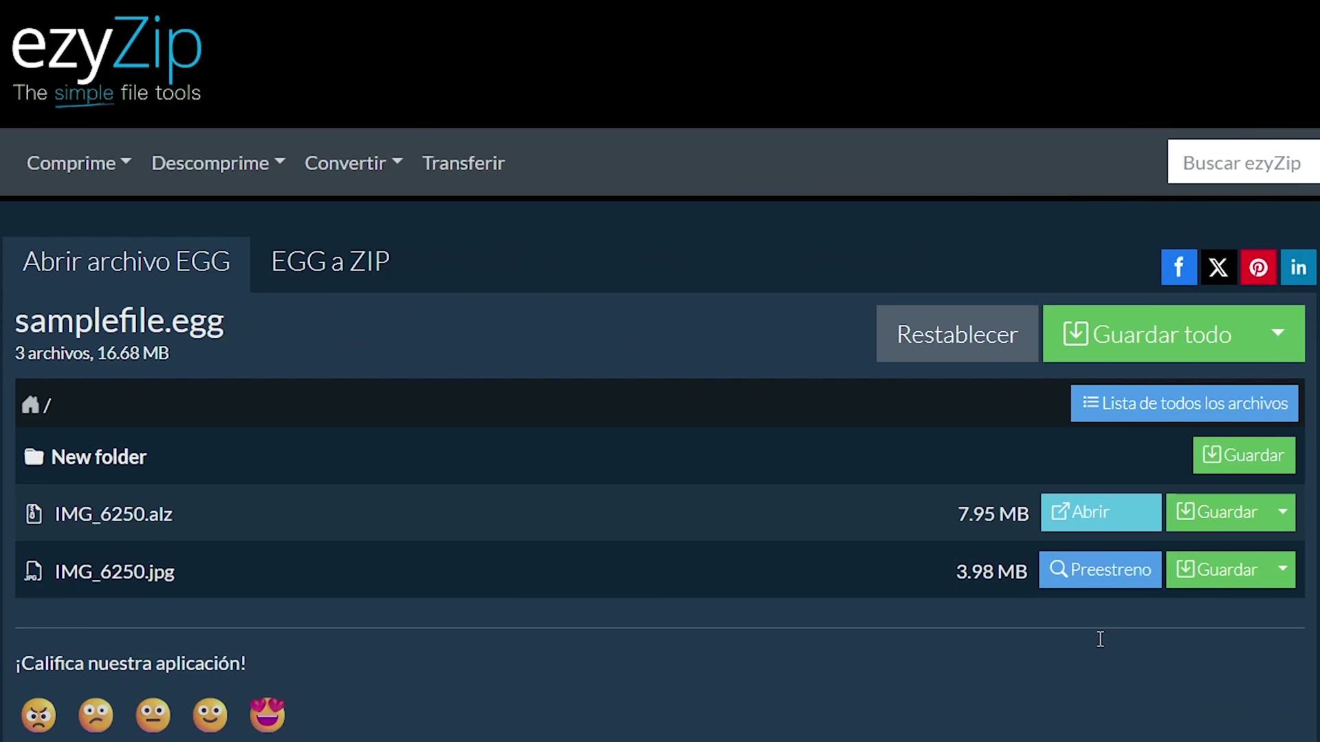 Video thumbnail for 📦 Cómo Extraer Archivos EGG Online Gratis │ Sin Necesidad De Instalar Software