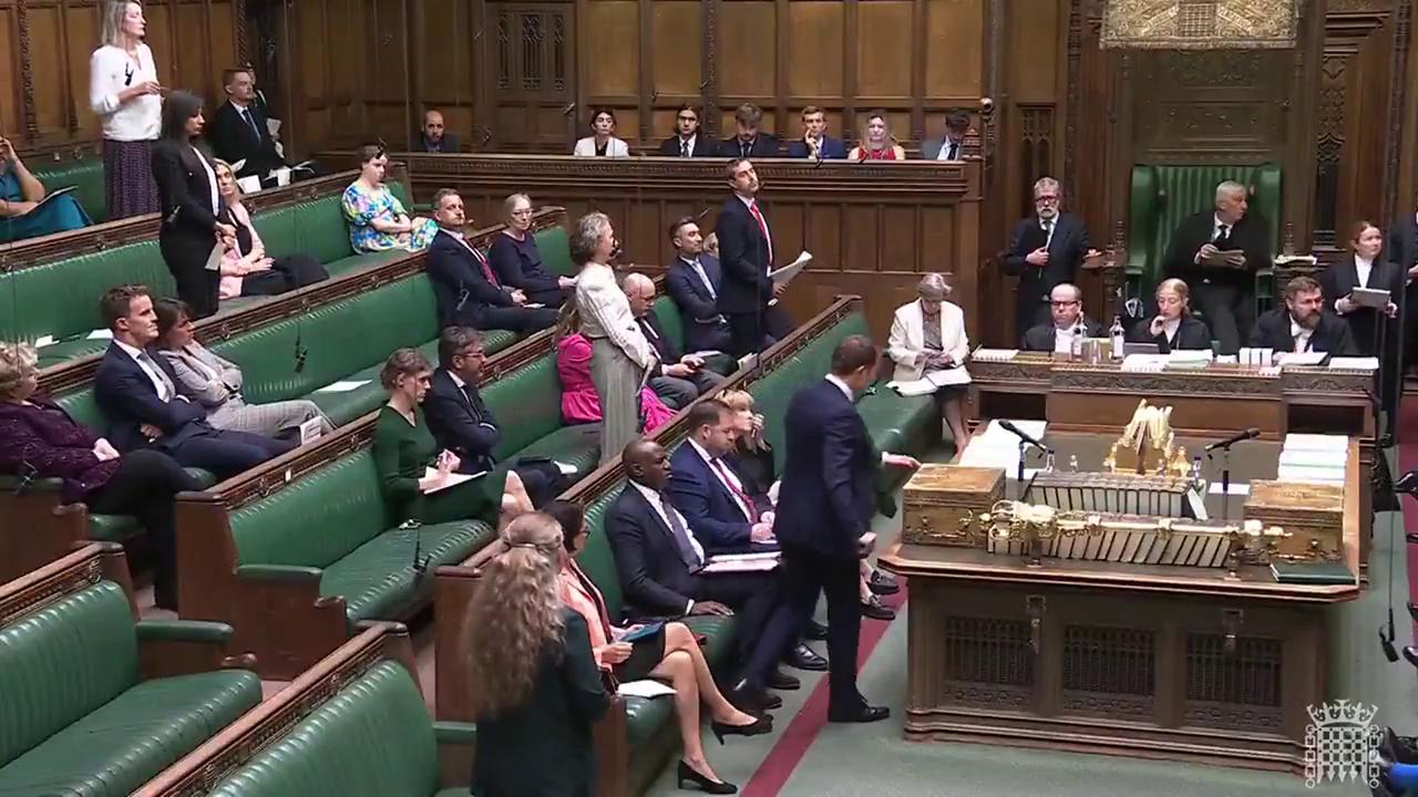 'Video thumbnail for WATCH: Moment Labour MP complains in the Commons about the death of terror group leader'