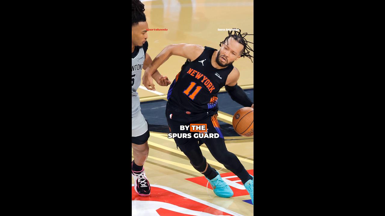 Video thumbnail for Jalen Brunson Sounds Alarm on Stephon Castle Before Knicks vs Spurs NBA Finals