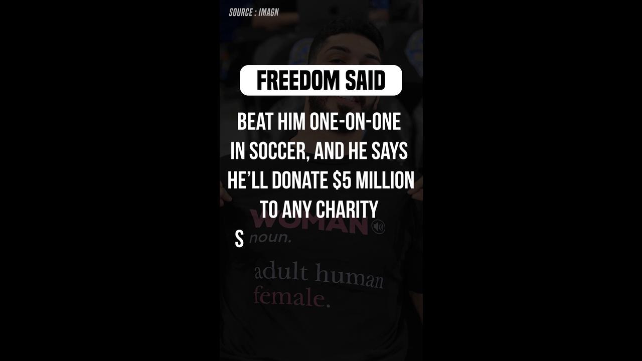 Video thumbnail for Enes Kanter Freedom’s $5M Challenge to Megan Rapinoe Gets Wild