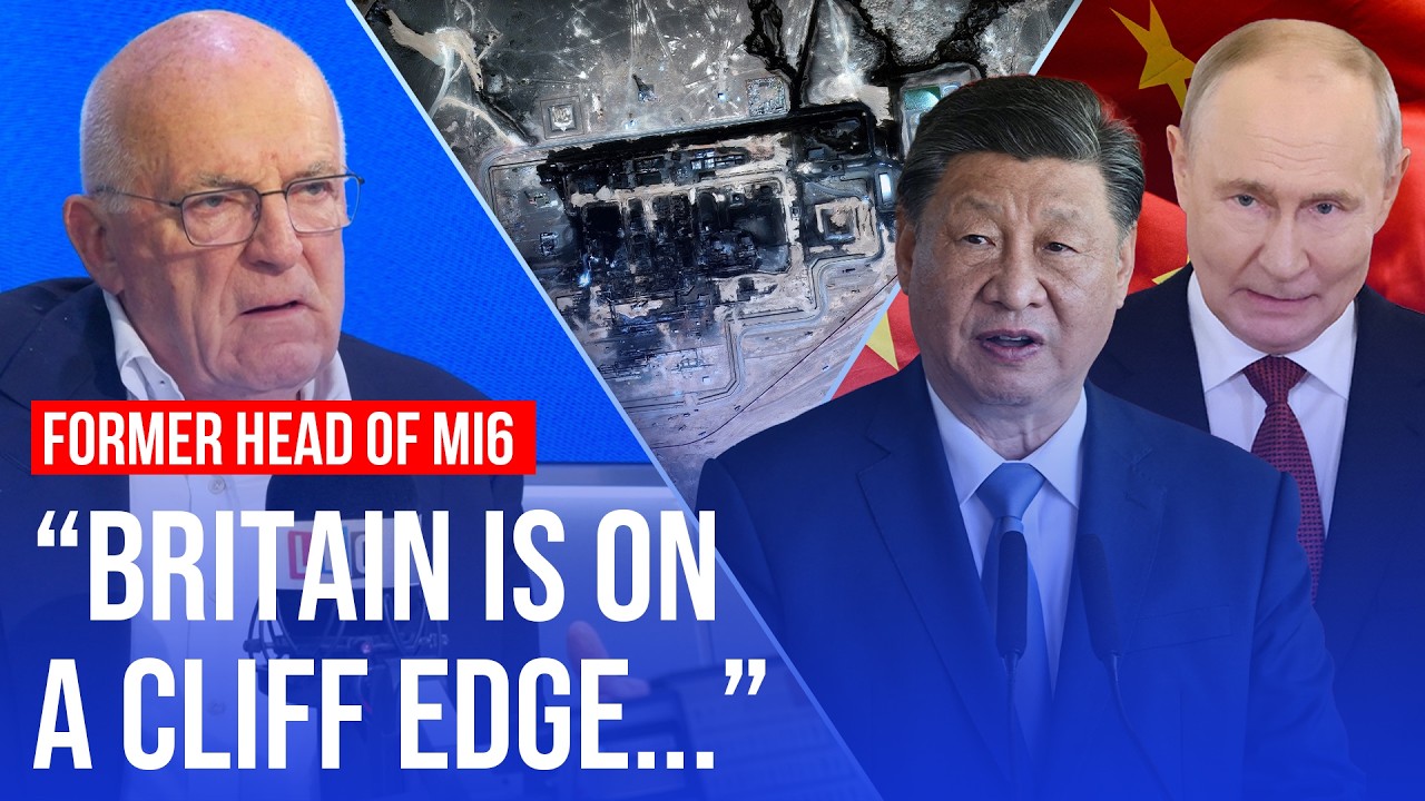 Video thumbnail for 'China is close to global domination' | Former MI6 chief's stark warning