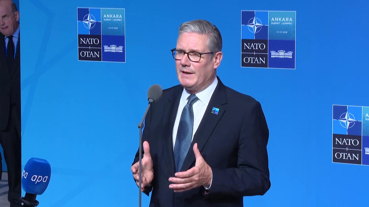Video thumbnail for Türkiye: British PM Starmer urges NATO unity amid Ukraine War, Hormuz tensions.