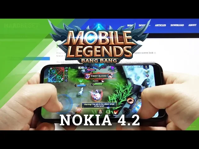 Video thumbnail for Mobile Legends Gameplay on Nokia 4.2 – How it Works