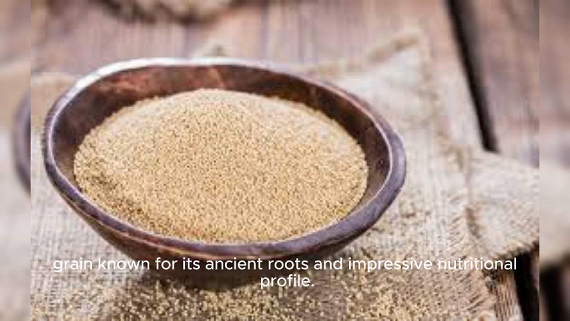 Video thumbnail for Amaranth Protein, Plant-Based Protein Powders