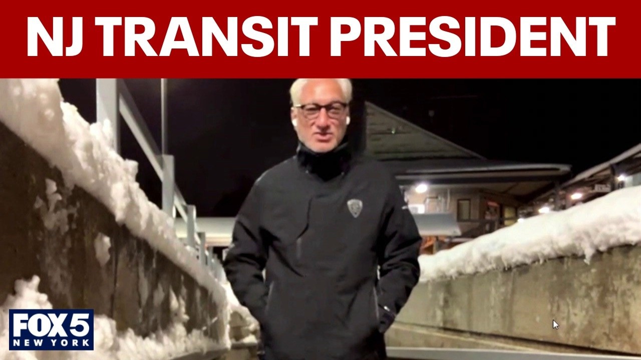 Video thumbnail for NJ Transit president on the snow storm