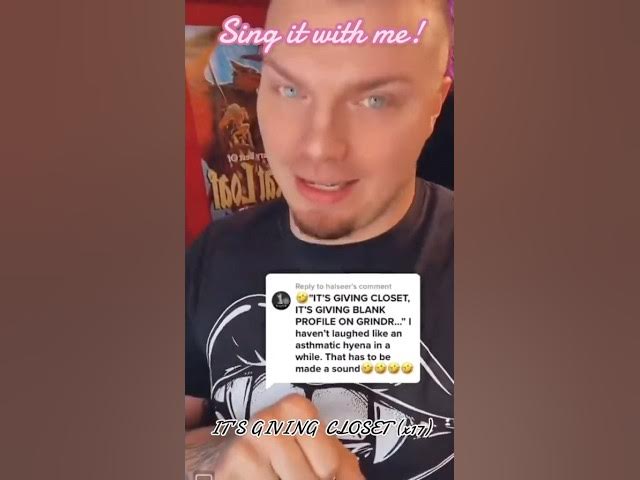 Video thumbnail for #ItsGivingCloset #halseer