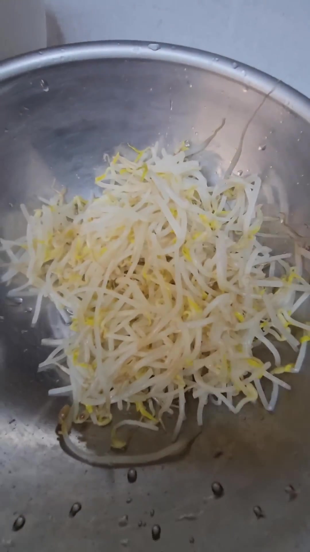 Video thumbnail for 나물 무쳐요 숙주나물 숙주 나물 나물요리 나물무침