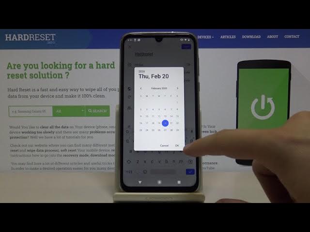 Video thumbnail for How to Create Calendar Event on MOTOROLA Moto G8 Plus – Add Reminder