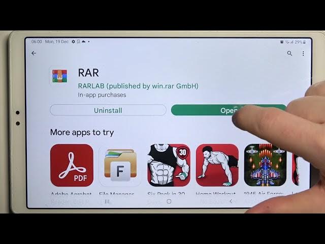 Video thumbnail for How To Install Rar & Zip Packing & Unpacking App on Samsung Galaxy Tab A7 Lite - RAR app