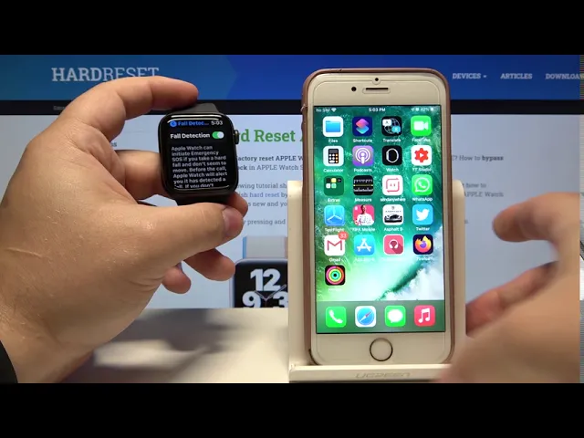 Video thumbnail for How to Enable Fall Detection in APPLE Watch SE – SOS Feature