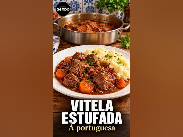 Video thumbnail for 🍷 Vitela estufada à portuguesa #ReceitasDoGordo #VitelaEstufada #CozinhaPortuguesa #ComidaDeTacho