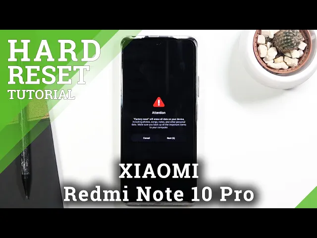 Video thumbnail for How to Factory Reset XIAOMI Redmi Note 10 Pro – Delete All Personal Data & Customized Settings
