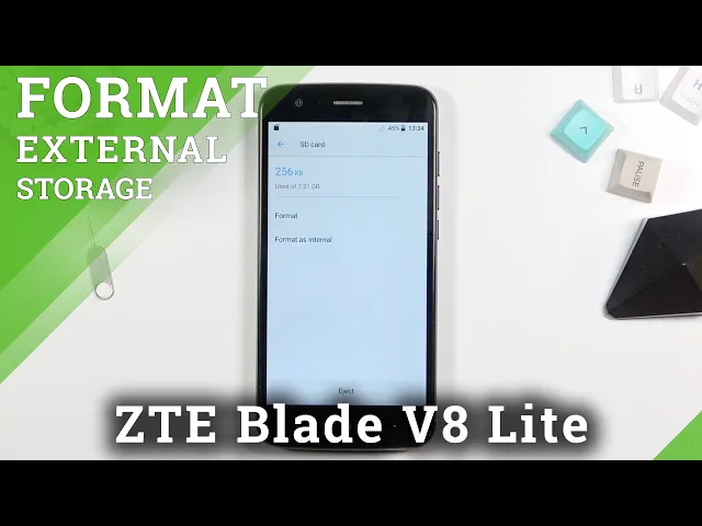 Video thumbnail for How to Format SD Card in ZTE Blade V8 Lite – Erase All Data From SD Card