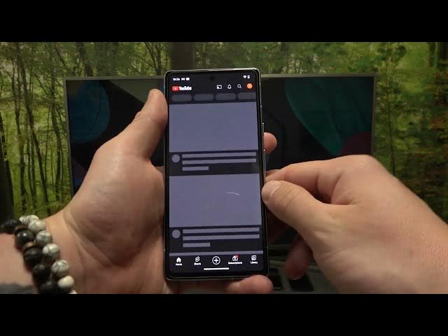 Video thumbnail for How to Cast Youtube from GOOGLE Pixel 7a to TV – Cast Option