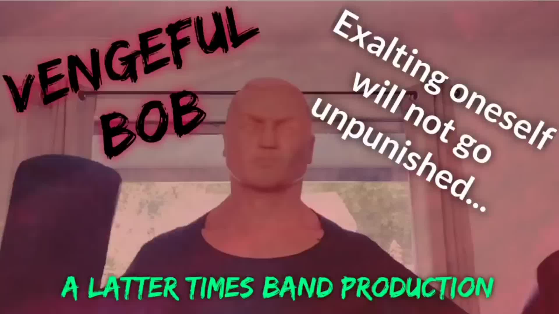 Video thumbnail for 'VENGEFUL BOB' Short Horror Film (Latter Times Band Productions)