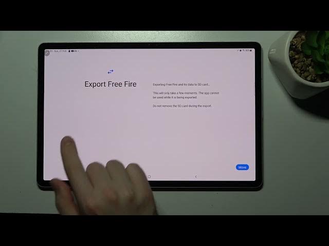 Video thumbnail for How to Transfer Apps to SD Card in SAMSUNG Galaxy Tab S8+