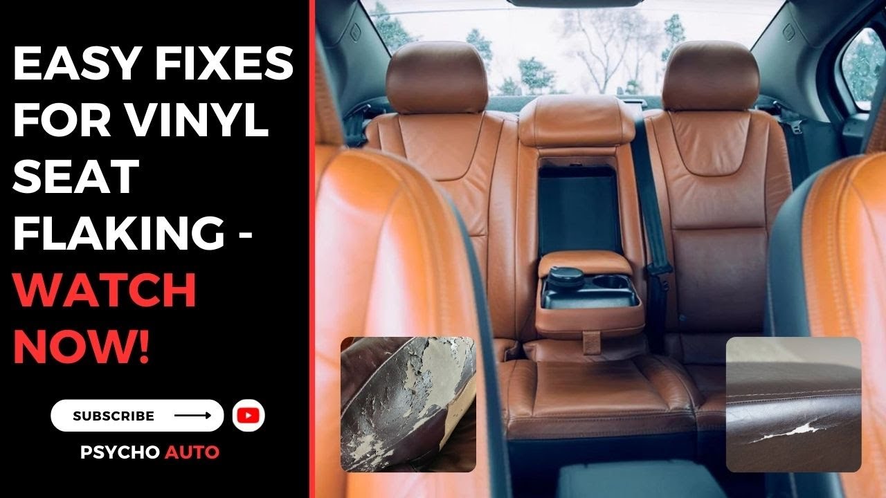 Video thumbnail for Easy Fixes for Vinyl Seat Flaking - Watch Now!