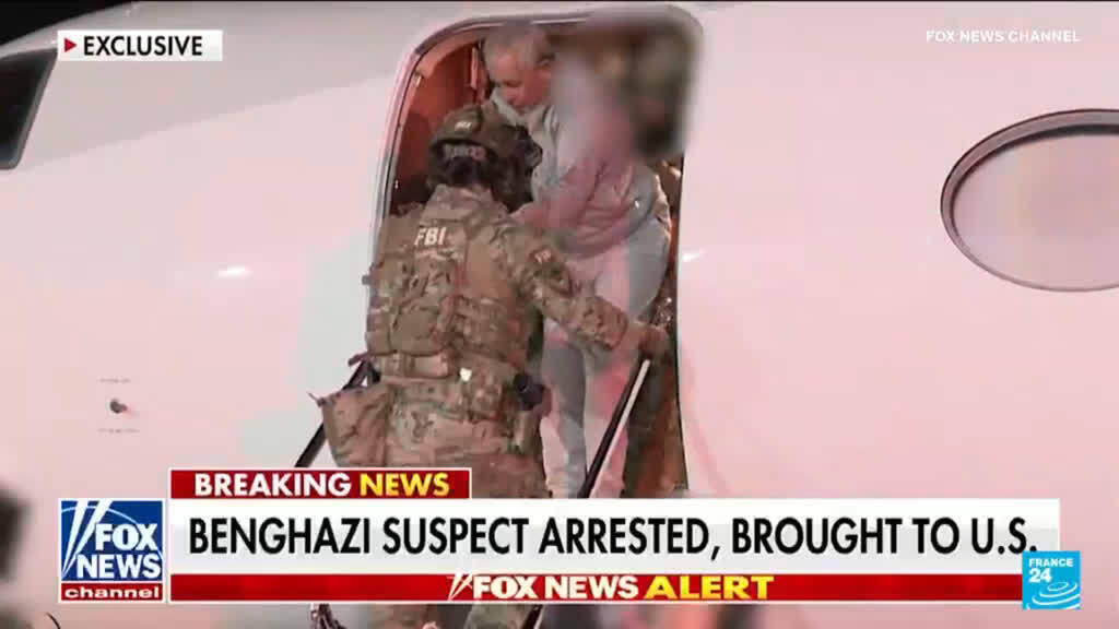 Video thumbnail for US arrest suspect in 2012 Benghazi attack