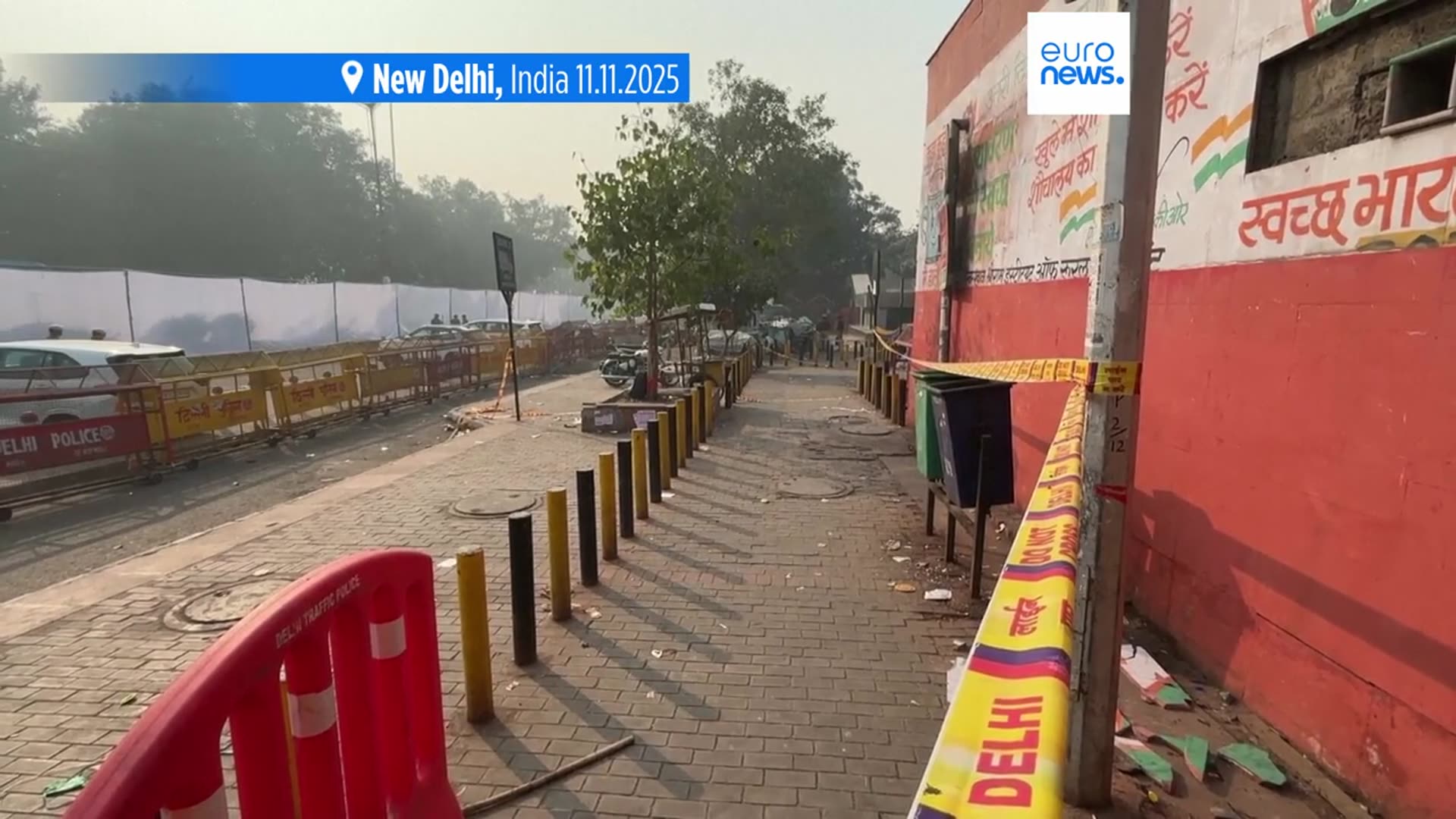 'Video thumbnail for Deadly car explosion in New Delhi being investigated under anti-terrorism law'