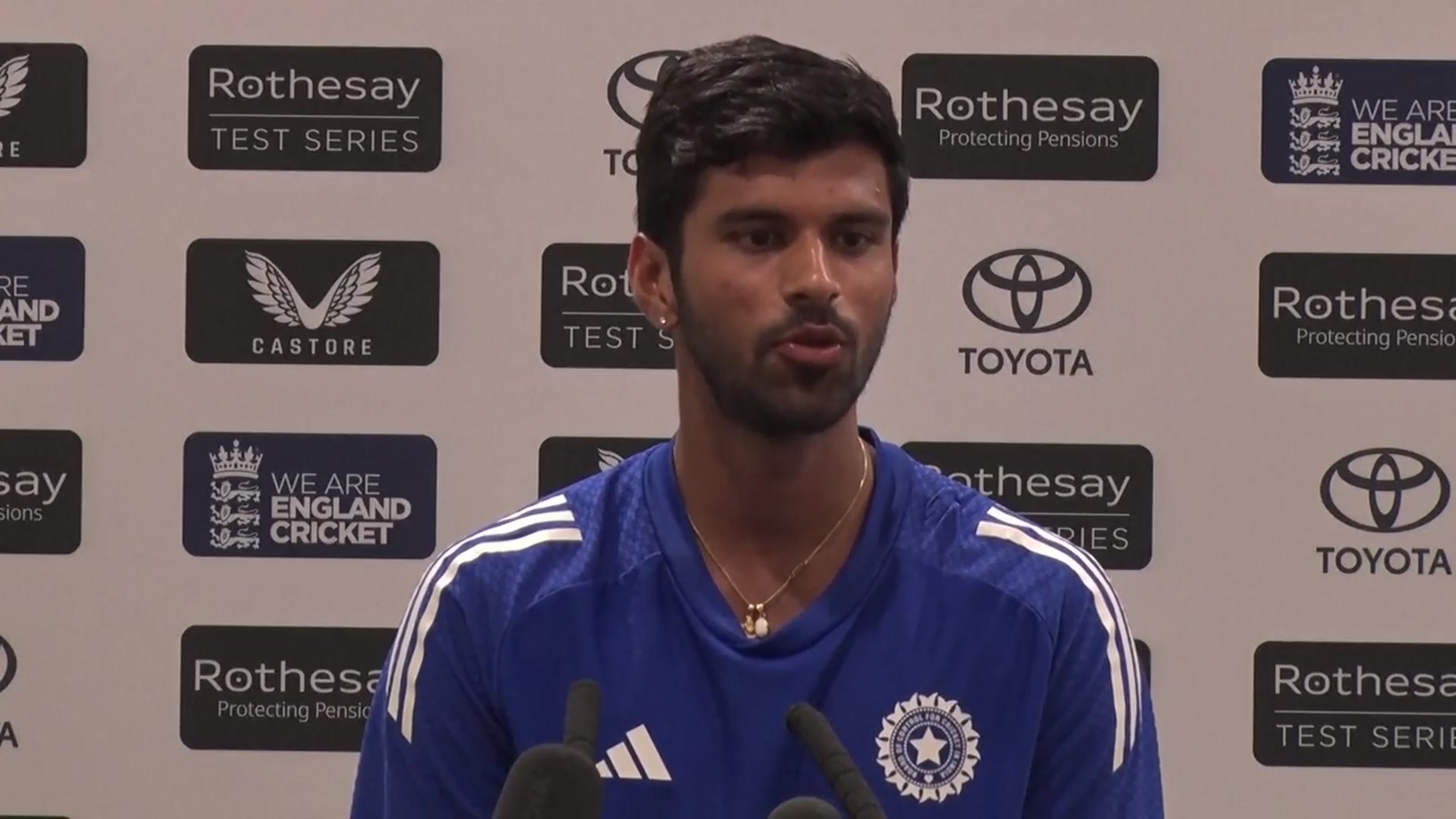 'Video thumbnail for 'We are sitting pretty' - Washington Sundar as Lord's Test sits on a knife edge'