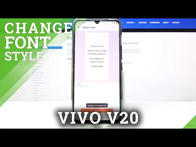 Video thumbnail for How to Change Font Style on VIVO V20 – Switch Text Style