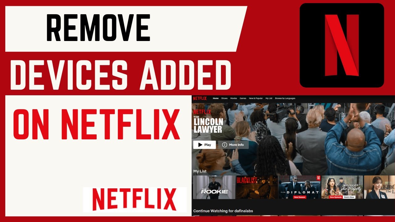 Video thumbnail for How To Remove Added Devices On Netflix Account
