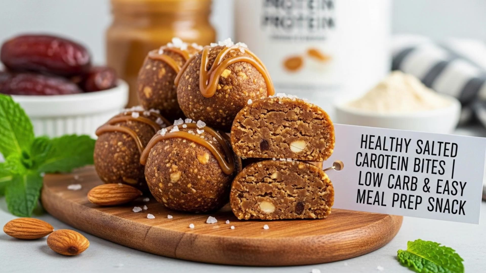Video thumbnail for I Eat These Caramel Protein Bites Every Day To Lose Weight
