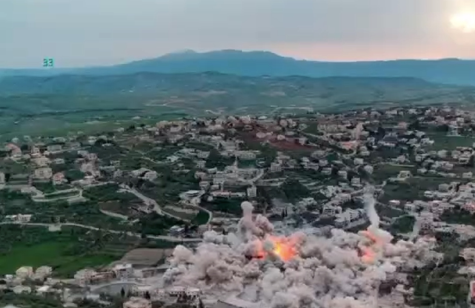 Video thumbnail for Israel bombs homes in southern Lebanon