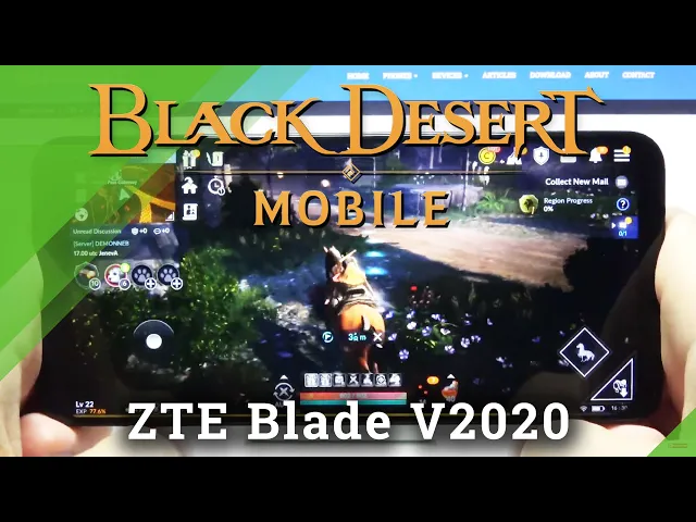 Video thumbnail for ZTE Blade V2020 - Black Desert Mobile Gameplay & Settings Presentation