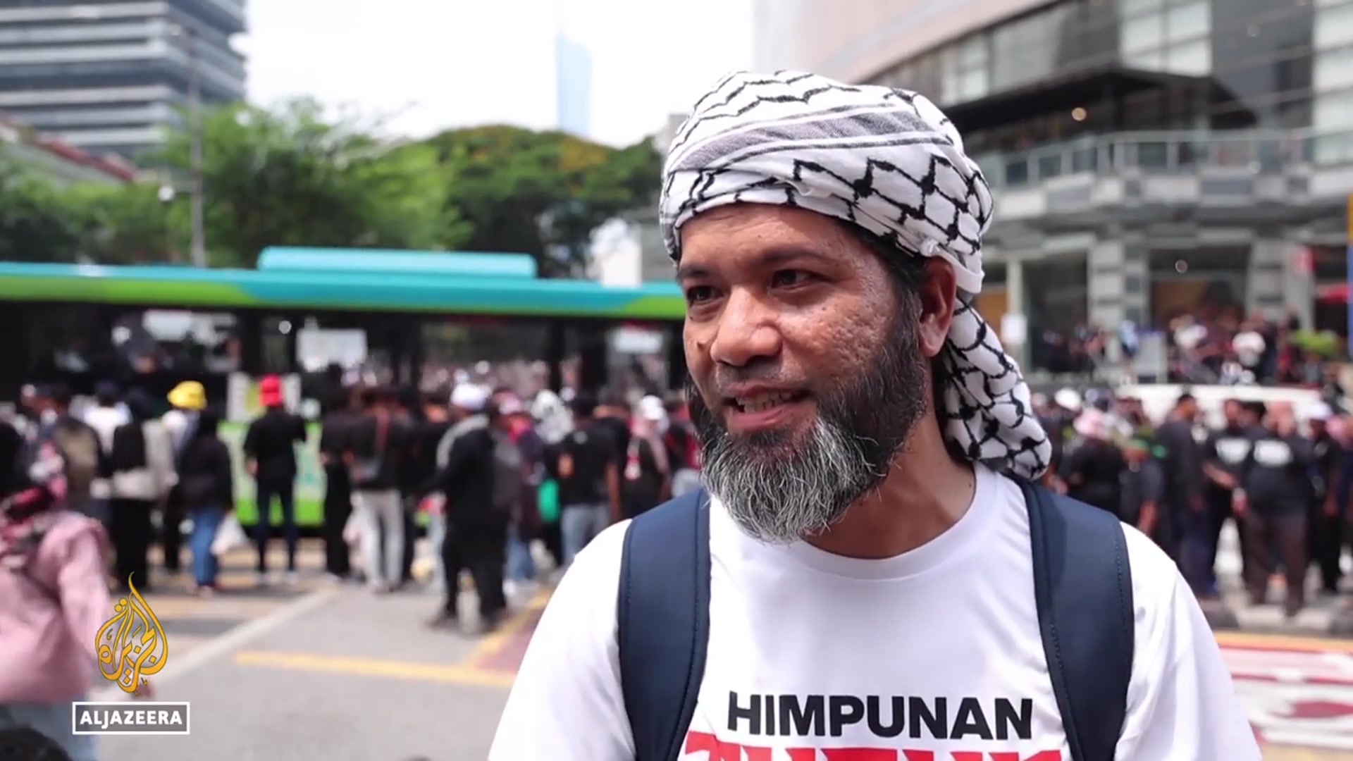 'Video thumbnail for Protests in Malaysia: Calls for prime minister Anwar Ibrahim to step down'