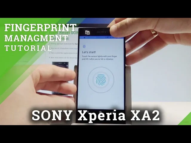 Video thumbnail for How to Add Fingerprint on SONY Xperia XA2 - Fingerprint Management |HardReset.Info