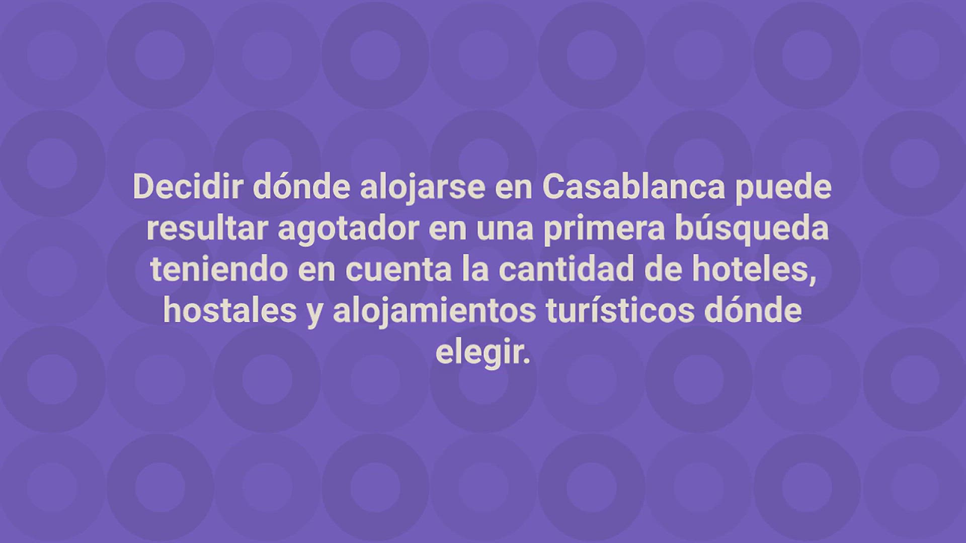 Video thumbnail for Dónde alojarse en Casablanca [Con mapa]¡Todo lo que saber!