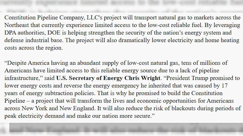 Video thumbnail for US Department of Energy announces funding to advance development of proposed natural gas pipeline
