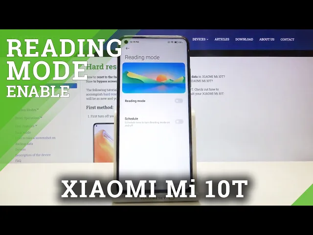 Video thumbnail for How to Activate Reading Mode in XIAOMI Mi 10T – Eye Protection