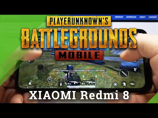Video thumbnail for PUBG on XIAOMI Redmi 8 | GamePlay Test