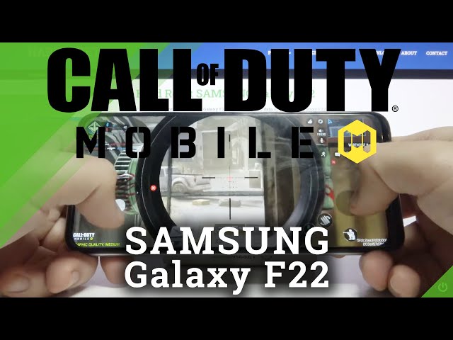 Video thumbnail for The Gameplay of Call of Duty on SAMSUNG Galaxy F22 – Gaming Test