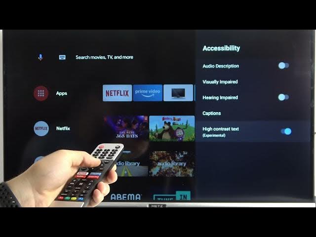 Video thumbnail for How to Enable High Contrast Text in Android TV?