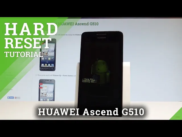 Video thumbnail for How to Hard Reset HUAWEI Ascend G510 - Remove Screen Lock / Format |HardReset.Info
