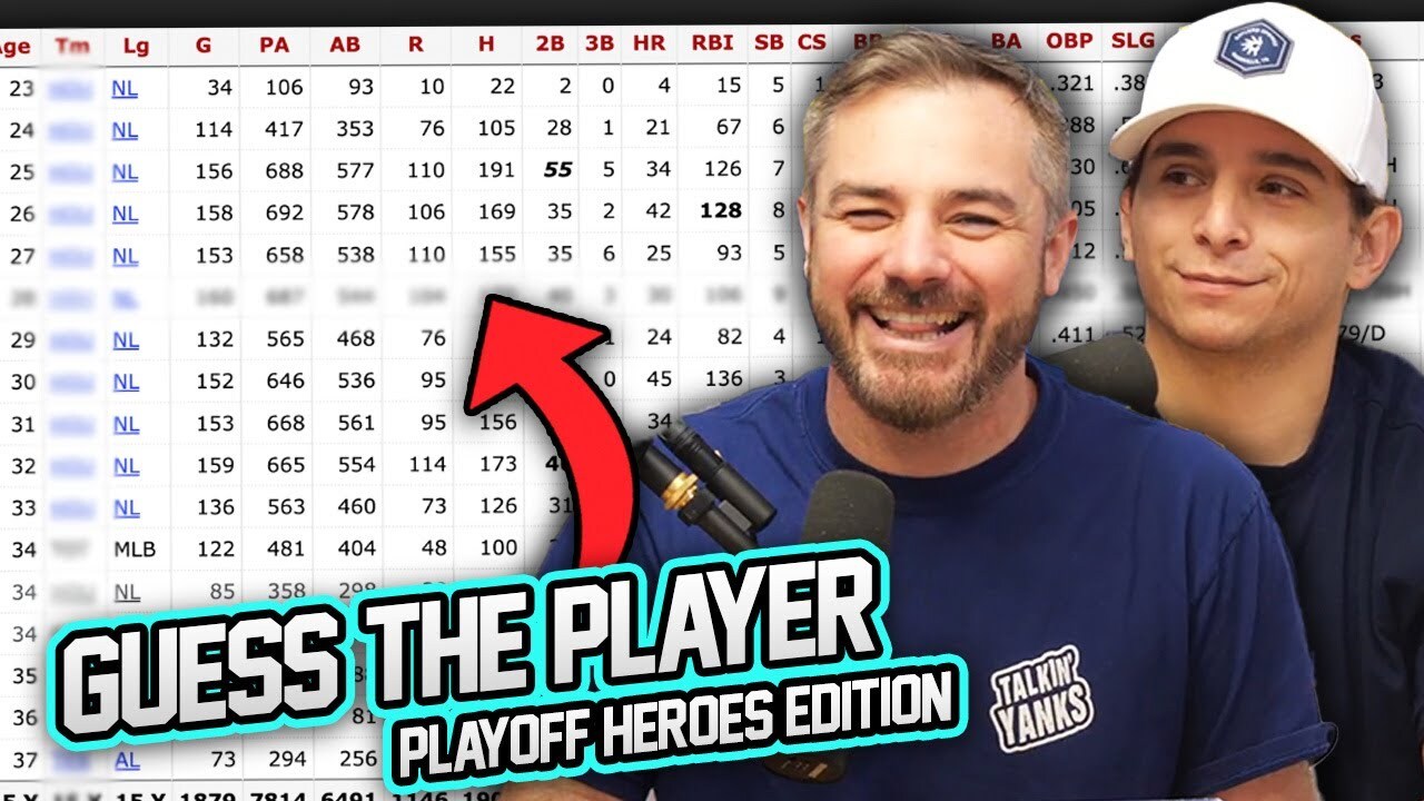 Video thumbnail for Can we guess these Post Season Heroes ONLY by their stats?