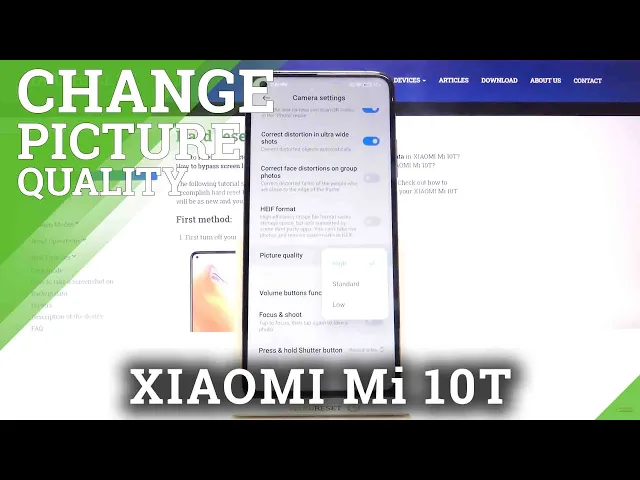 Video thumbnail for How to Pick Photo Quality in Xiaomi Mi 10T - Change Image Quality