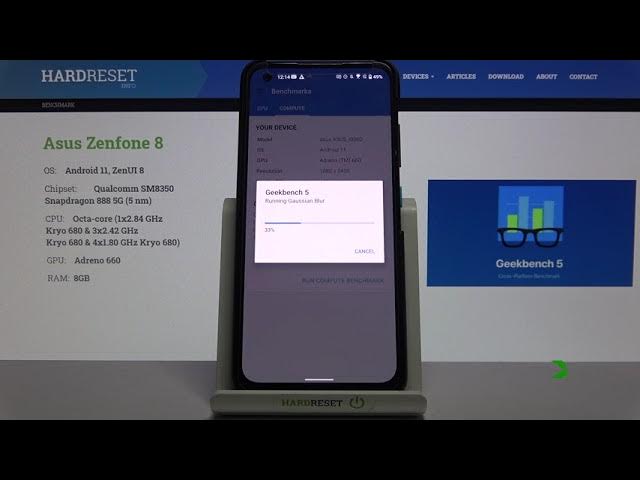 Video thumbnail for Geekbench 5 GPU Vulkan Test on ASUS Zenfone 8 – Benchmark Test