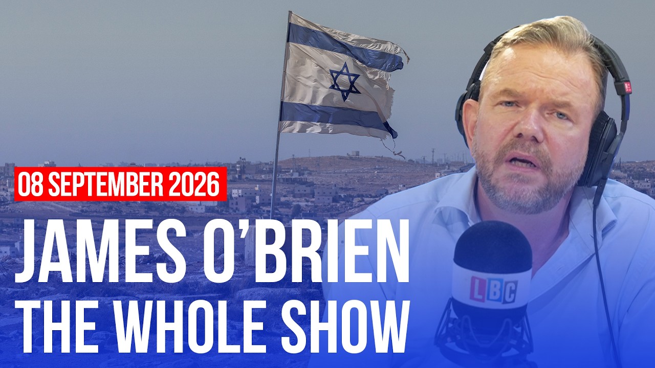 Video thumbnail for Israel's President wants dialogue and no action| James O'Brien - The Whole Show
