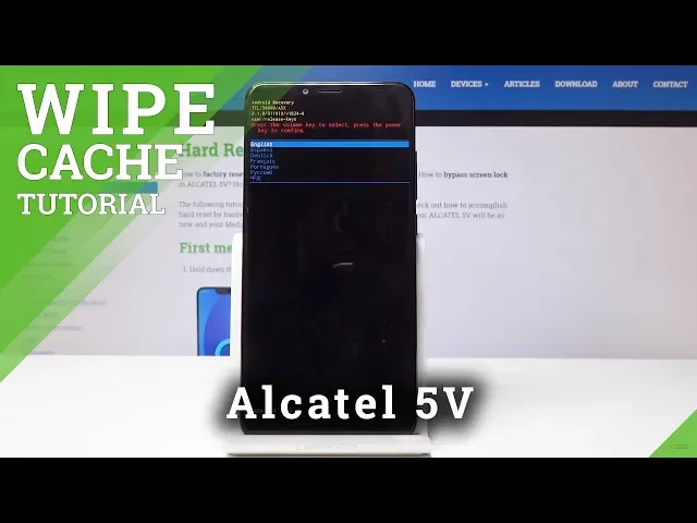 Video thumbnail for How to Wipe Cache In Alcatel 5V - Remove Cache Files in Android