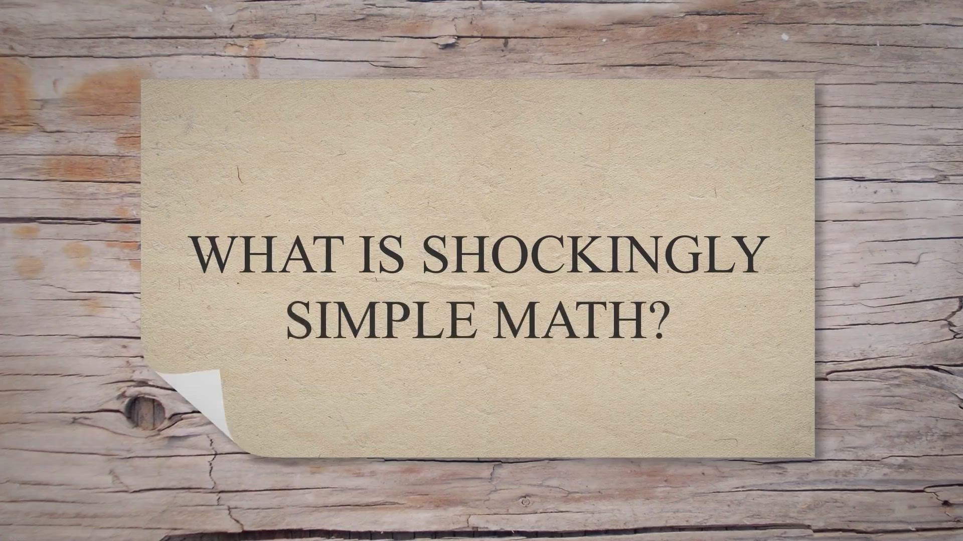 Video thumbnail for The Shockingly simple math behind early retirement