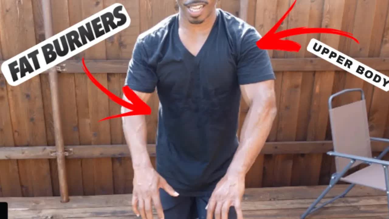 Video thumbnail for law nation sports: fat burning upper body workout with dumbbells