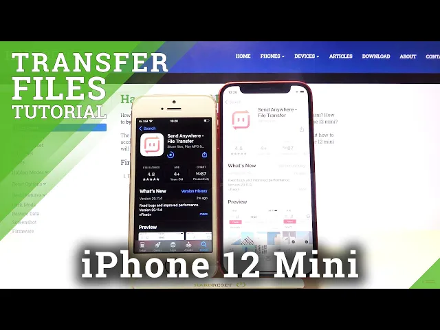 Video thumbnail for How to Use Send Anywhere App on iPhone 12 mini – Transfer Files from iPhone to iPhone