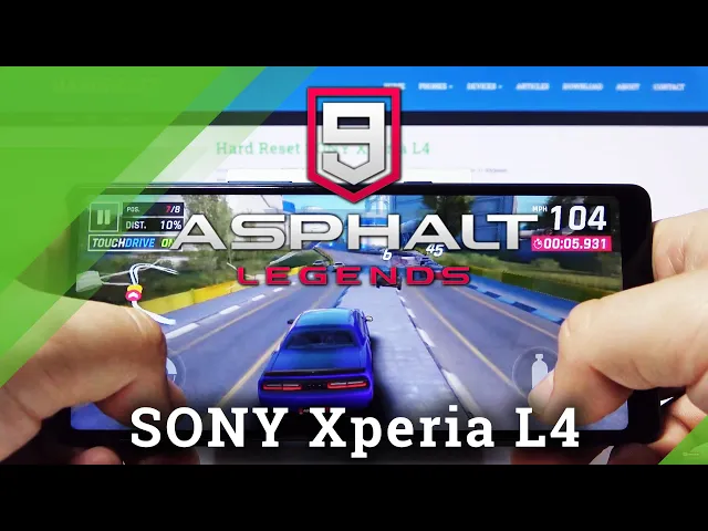 Video thumbnail for Asphalt 9 on SONY Xperia L4 –Test Game Performance