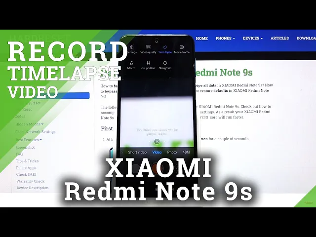 Video thumbnail for How to Turn On Time Lapse in XIAOMI Redmi Note 9s – Activate Time Lapse Option