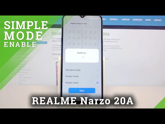 Video thumbnail for How to Turn On Easy Mode on REALME Narzo 20A – Enable Easy Mode